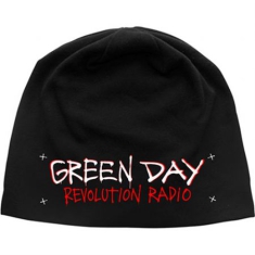 Green Day - Beanie Hat: Revolution Radio (Discharge Print)