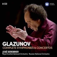 JOSÉ SEREBRIER - GLAZUNOV: COMPLETE SYMPHONIES