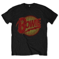 David Bowie - LADIES TEE: DIAMOND DOGS VINTAGE (XL)