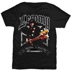 Lemmy -  Men's Tee: Iron Cross 49% (XL)