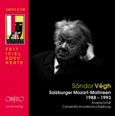 Mozart W A - Sandor Vegh, Mozart Matineen (3 Cd)