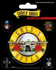 Guns N' Roses - Guns N' Roses (Bullet Logo) Stickers