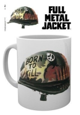 Full Metal Jacket - Helmet Born To Kill - Mug in the group OTHER / Merchandise at Bengans Skivbutik AB (3594420)
