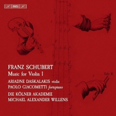 Schubert Franz - Music For Violin, Vol. 1