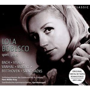 Various - Lola Bobesco Plays Bach, Vitali, Va