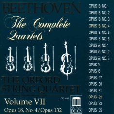Beethoven Ludwig Van - String Quartets Vol Vii