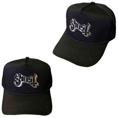 Ghost - Ghost Unisex Baseball Cap: Logo (Sonic Silver)
