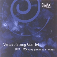 Vertavo String Quartet - Brahms:Str.Qrt. Op.51