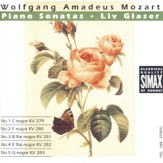 Glaserliv - Mozart:Piano Sonatas Vol 1