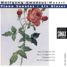 Glaserliv - Mozart:Piano Sonatas Vol 2
