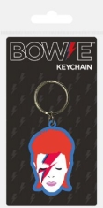 David Bowie - David Bowie (Aladdin Sane) Rubber Keychain