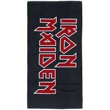 Iron Maiden - LOGO - towel in the group OTHER / MK Test 1 at Bengans Skivbutik AB (3781422)