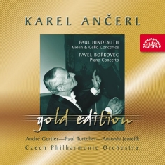 Hindemith Paul Borkovec Pavel - Ancerl Gold Edition 30: Violin & Ce