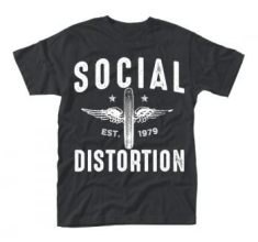 Social Distortion - T/S Winged Wheel (Xl)