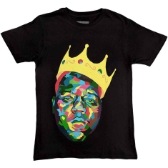 The Notorious B.I.G. - Biggie Smalls Unisex Tee: Crown (Small)