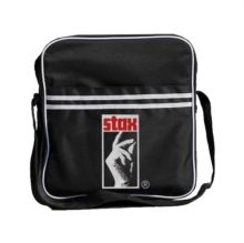 Stax - Väska - Logo (Striped Messenger) in the group OTHER / Merch Bags at Bengans Skivbutik AB (3836899)