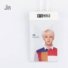 BTS - BTS World - Manager Card Set - JIN in the group Minishops / BTS at Bengans Skivbutik AB (3844929)