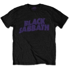 Black Sabbath - Black Sabbath Kid's Tee: Wavy Logo (Retail Pack)
