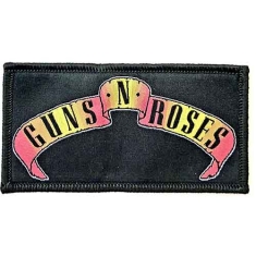 Guns N Roses - Scroll Logo Printed Patch in the group OTHER / Merch Patch at Bengans Skivbutik AB (3881711)