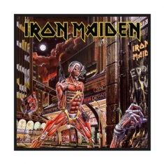 Iron Maiden - STANDARD PATCH: SOMEWHERE BACK IN TIME (RETAIL PACK)