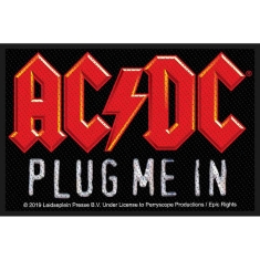 Ac/Dc - Plug Me In Standard Patch