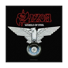 Saxon - Saxon Standard Patch: Wheels of Steel (L