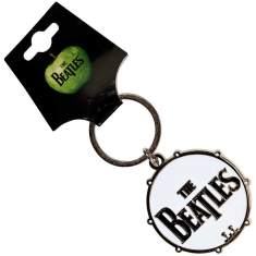 The beatles - KEYCHAIN: DRUM LOGO (ENAMEL IN-FILL)