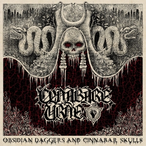 Cynabare Urne - Obsidian Daggers And Cinnabar Skull