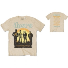 The Doors/ Unisex Tee: 1968 Tour (Back Print) (XL)