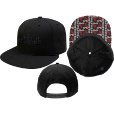 Black Sabbath - Unisex Snapback Cap: Logo & Demon