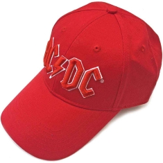 Acdc - Red Logo Red Baseball C