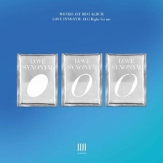 Wonho - 1st Mini [LOVE SYNONYM #1. Right for me] Version 3