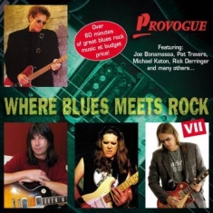 Blandade Artister - Where Blues Meets Rock Vii