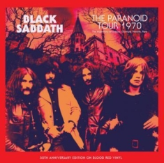 Black Sabbath - The Paranoid Tour 1970 (Blood Red)