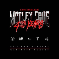 Mötley Crue - 40Th Anniversary Cassette Boxset