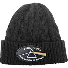 Pink Floyd - Beanie Hat: The Dark Side of the Moon Black Border (Cable Knit) in the group OTHER / Merchandise at Bengans Skivbutik AB (4018728)