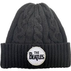 The beatles - Beanie Hat: Drum Logo (Cable Knit)