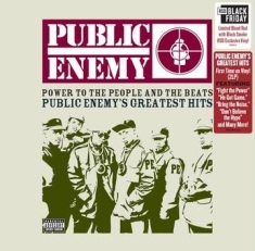 Public Enemy - Power To The People & The Beats - Greatest Hits (X) (Blood Red W/ Black Smoke Vi