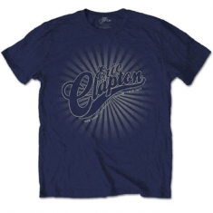 Eric Clapton - Eric Clapton Unisex Tee: Logo Rays (XL)