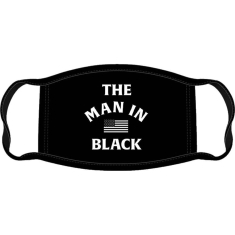 Johnny Cash - Johnny Cash Face Mask : Man In Black