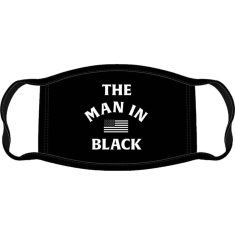 Johnny Cash - Johnny Cash Face Mask : Man In Black