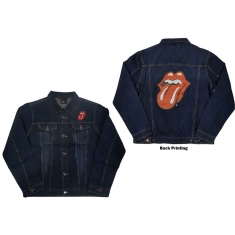 Rolling Stones - Classic Tongue Uni Denim Jacket: 