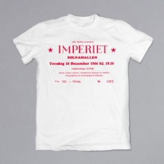 Imperiet -  T-shirt Solnahallen Konsertbiljett (M)