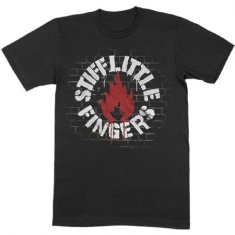 Stiff Little Fingers - Unisex Tee: Wall -  