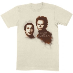 Simon & Garfunkel - Simon & Garfunkel Uisex Tee : Faces