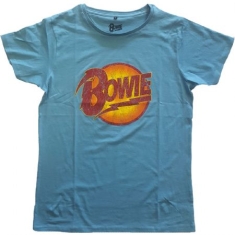 David Bowie - David Bowie Unisex Tee : Vintage Diamond Dogs