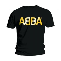 Abba - Abba Unisex Tee : Gold Logo