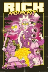 Rock And Morty Action Movie Poster in the group OTHER / Merchandise at Bengans Skivbutik AB (4137260)