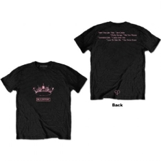 Blackpink - Unisex T-Shirt: The Album - Crown (Back Print)