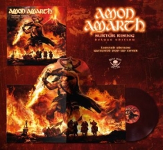 Amon Amarth - Surtur Rising (Burgundy Marbled Vin